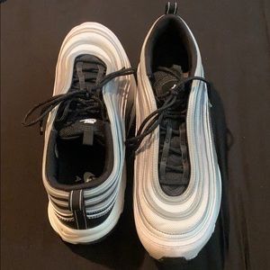 Nike Air Max 97- Black-White-Black Size 12
